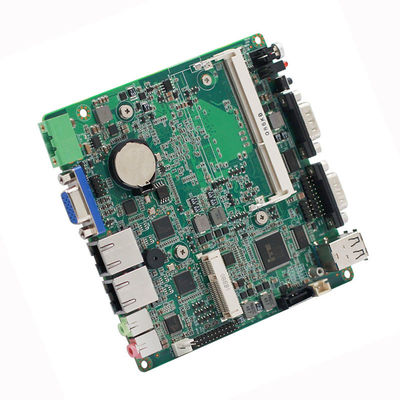 Bay Trail J1800 / J1900 / E3845 /N2806 Fanless NUC Motherboard 2 LAN 4 COM Industrial NUC Mainboard