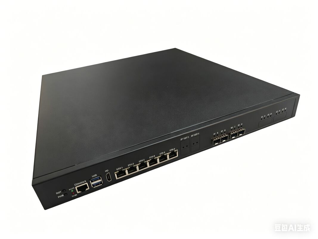 1U rackmount  Intel® H770 6*2.5G LAN 4*10G SFP fiber optical Firewall Appliance